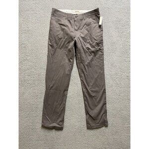 Goodthreads Khaki Brown Straight Leg Chino Pants Mens 34 x 34 NEW